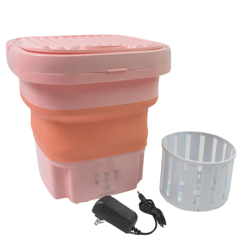 6444  Portable Washing Machine, Foldable Washer and Dryer Combo (1 Set / Mix Color)