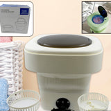 Folding Washing Machine, Mini Portable Washing Machine, Deep Cleaning Half Automatic Washt, Mini Foldable Washing Machine, Suitable For Socks, Underwear, Baby Clothes