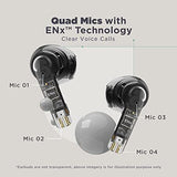 boAt Airdopes Atom 81 TWS in ear Earbuds with Upto 50H Playtime, Quad Mics Enx Tech, 13MM Drivers,Super Low Latency(50ms)