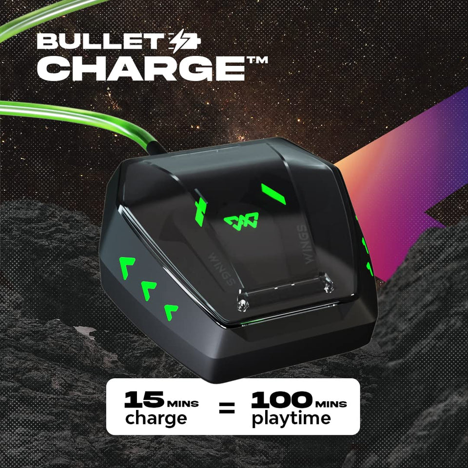 WINGS Phantom 860 Earbuds  (Open Box )