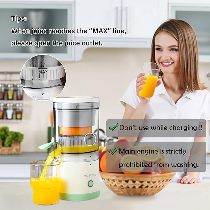 Wireless Portable Citrus Juicer