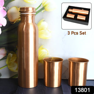 Pure Metal Copper Bottle