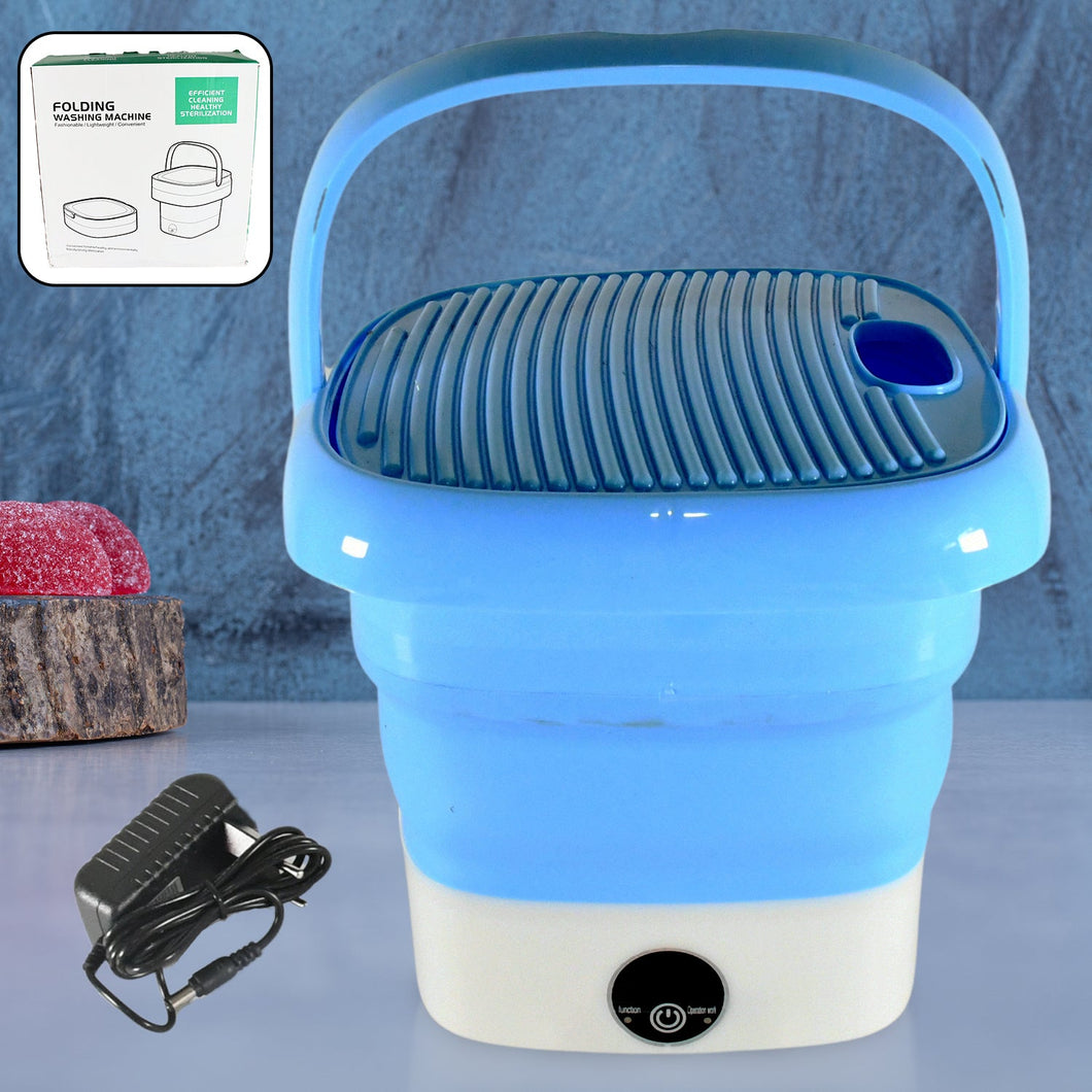 Portable Washing Machine, Mini Folding Washer and Dryer Combo, for Underwear, Socks, Baby Clothes, Travel, Camping, RV, Dorm, Apartment 