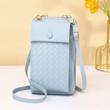 2025E  Diana Korr Texured Mobile Pouch