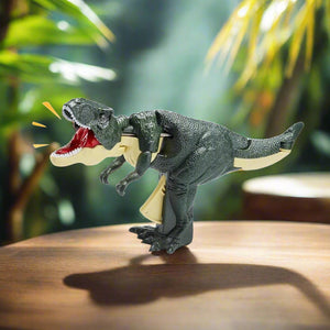 17969 Dinosaur Roaring Toys Trigger, Dinosaurs Toys with Dinosaur Sound Lighting Model Vibrating Head Moving (3 + Years / 1 Pc)