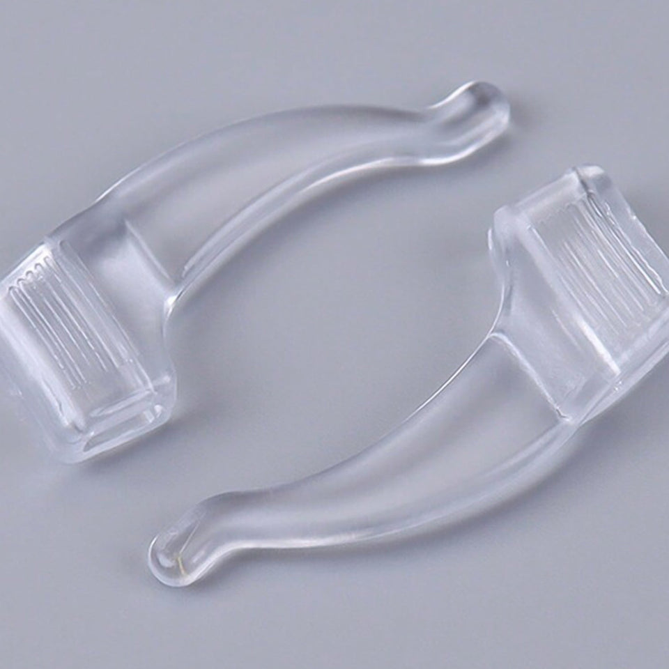 Soft Silicone Glasses Ear Hooks Anti-Slip Eyeglasses (1 Pair)