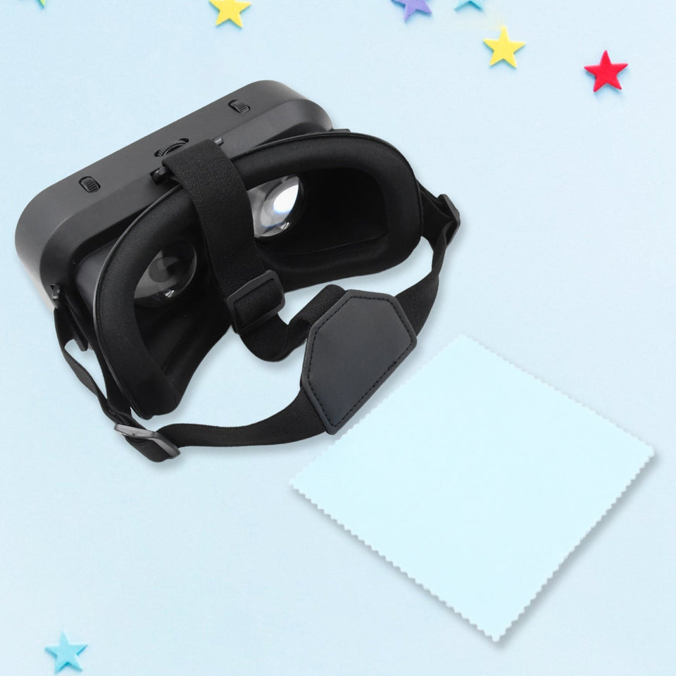 12837 3d VR Headset Compatible with iPhone & Android Virtual Reality VR Goggles For 3D VR Movies Video Games (1 Pc)