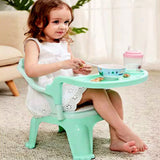 Plastic school study chair for kids, durable and portable with tray