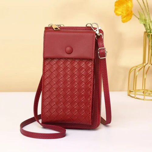 2025E  Diana Korr Texured Mobile Pouch