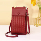 2025E  Diana Korr Texured Mobile Pouch