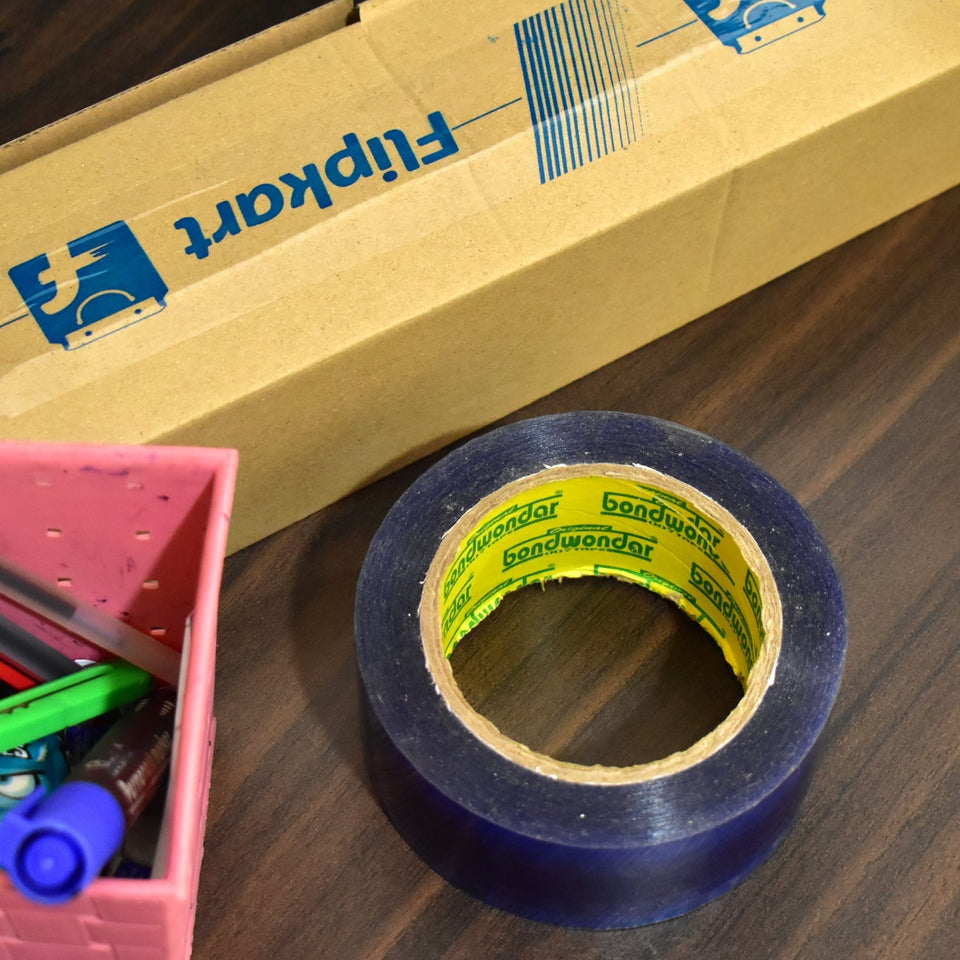 Flipkart branded tape for wrapping gifts and products.