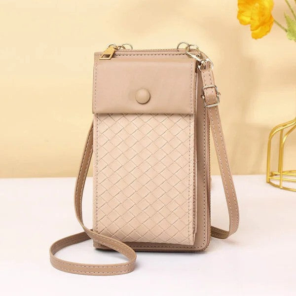 2025E  Diana Korr Texured Mobile Pouch