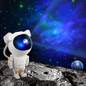 4530 Robot Sky Space Stars Light Astronaut Galaxy Projector, Night lamp, Bedroom, Kids, Projector, Remote Control, Star Projector Will Take Children's to Explore The Vast Starry Sky for Adults, raksha bandhan, Diwali Gift