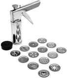 2327 15 in 1 Stainless Steel Kitchen Press with Different Parts 