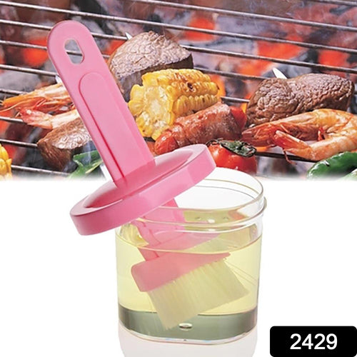 2429 Multi-purpose Silicone Durable Spatula With Holder ( Pack Of 1 Pcs)