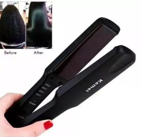 HAIR STRAIGHTNER  (BLACK - Plastic ).