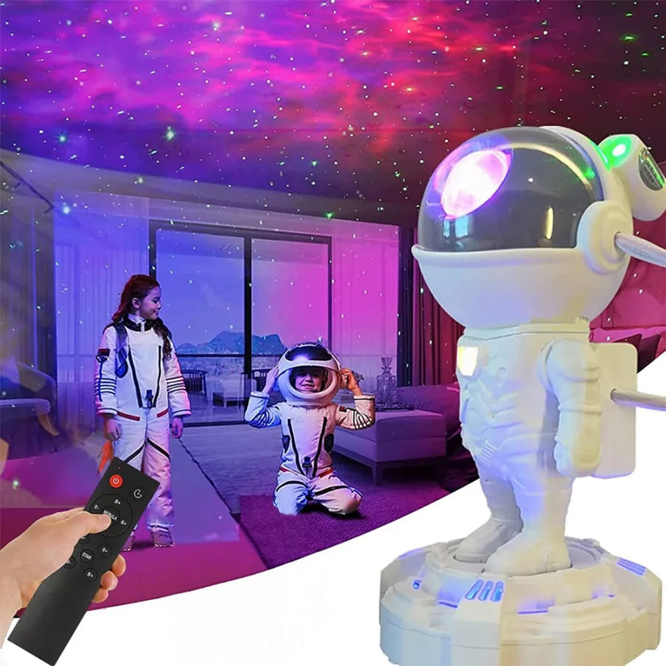 4530 Robot Sky Space Stars Light Astronaut Galaxy Projector, Night lamp, Bedroom, Kids, Projector, Remote Control, Star Projector Will Take Children's to Explore The Vast Starry Sky for Adults, raksha bandhan, Diwali Gift