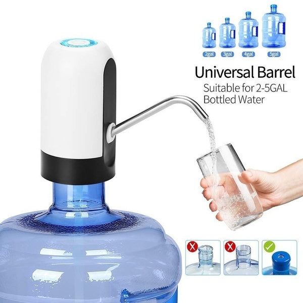 2293 Automatic Drinking Cooler USB Charging Portable Pump Dispenser 