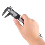 Vernier caliper with digital LCD screen