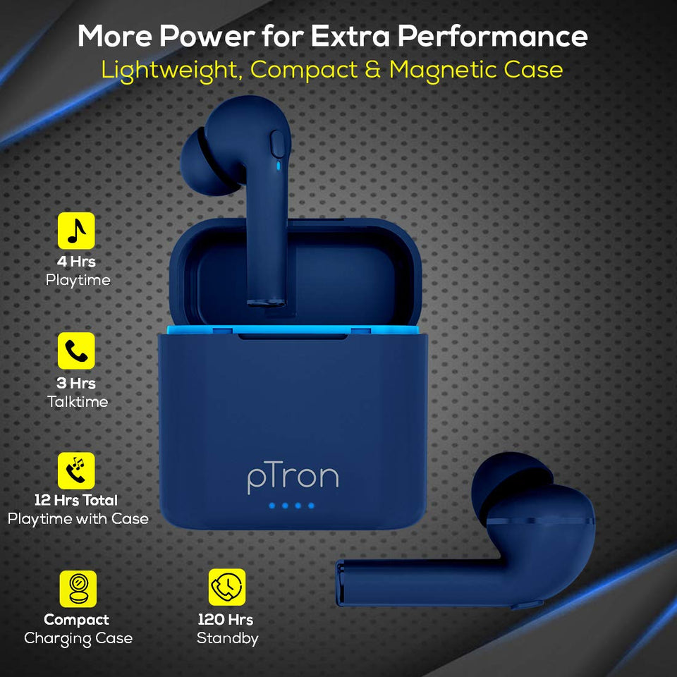PTron Bassbuds Vista