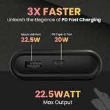 Portronics PowerPod 20K Advanced 20000 mAh Power Bank with 22.5W  [Open Box]