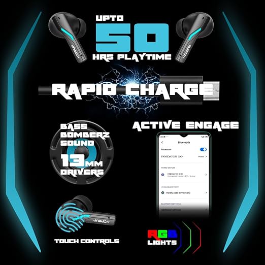 Hoppup Predator X01 Gaming Earbuds