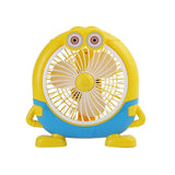 plastic cute mini electric usb fan desk fan for children ( Battery Not Include)