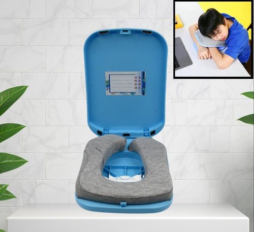 Foldable head pillow for kids and office use
