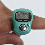 Digital head tally counter showing a clear numerical display.