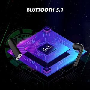 Wings Newly Launched Phantom 100 Gaming TWS Earbuds with 13 mm HD BASS Drivers, ENC Clarity, 40 Hours Playtime, 40ms Low Latency, 5.1 Bluetooth, USB T Tota