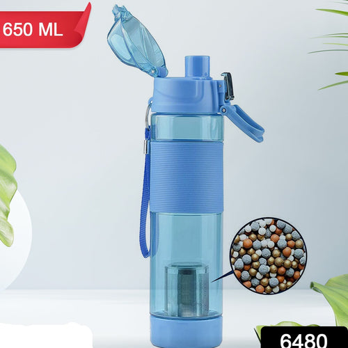 6480 Alkaline Water Bottle With Food Grade Plastic Stylish And Portable