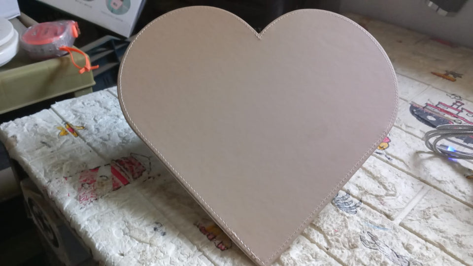 Heart Shape Board For Art and Thick Pad of Heart Shape for Art