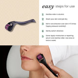 6601 Derma Roller Anti Ageing And Facial Scrubs  Polishes Scar Removal Hair Regrowth (0.75mm)