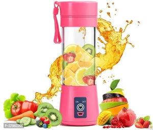 Multi-Purpose Portable USB Electric Juicer 6-Blades, Protein Shaker, Blender Mixer Cup (380 ML)