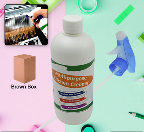 0310 Kitchen Cleaner Spray Oil  Grease Stain Remover Stove  Chimney Cleaner Spray Non-flammable Nontoxic Magic Degreaser Spray For Kitchen Gas Stove Cleaning Spray (Approx 500ml)