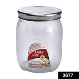3677 Mason Jar With Airtight Lids (2000 Ml)