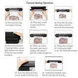 1452 One-touch Automatic Vacuum Sealing Machine For Dry And Moist Food