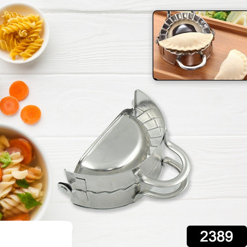 2389 Dumpling Mold Never Rusty Strong Convenient Stainless Steel Dumpling Maker Durable For Home (1 Pc)